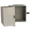Wiegmann Padlockable Latch Electrical Enclosures, 10 in H, 8 in D, 8 in W, 4X, Fiberglass HW-J100808XD - alternate 1